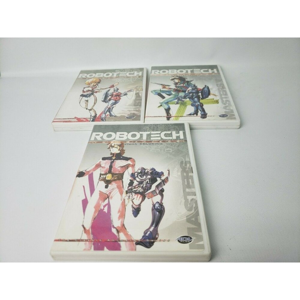 Robotech The Masters DVD's A New Threat Counter Attack The Final Solution